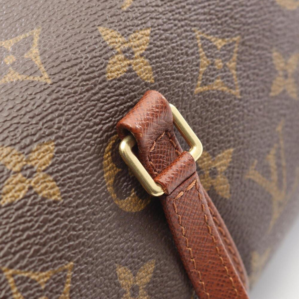 LOUIS VUITTON Brown Monogram Leather Papillon 26 Bag - Picture 6 of 9